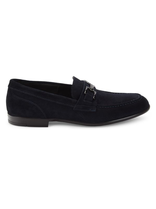 Bruno Magli Fermo Note Suede Bit Loafers